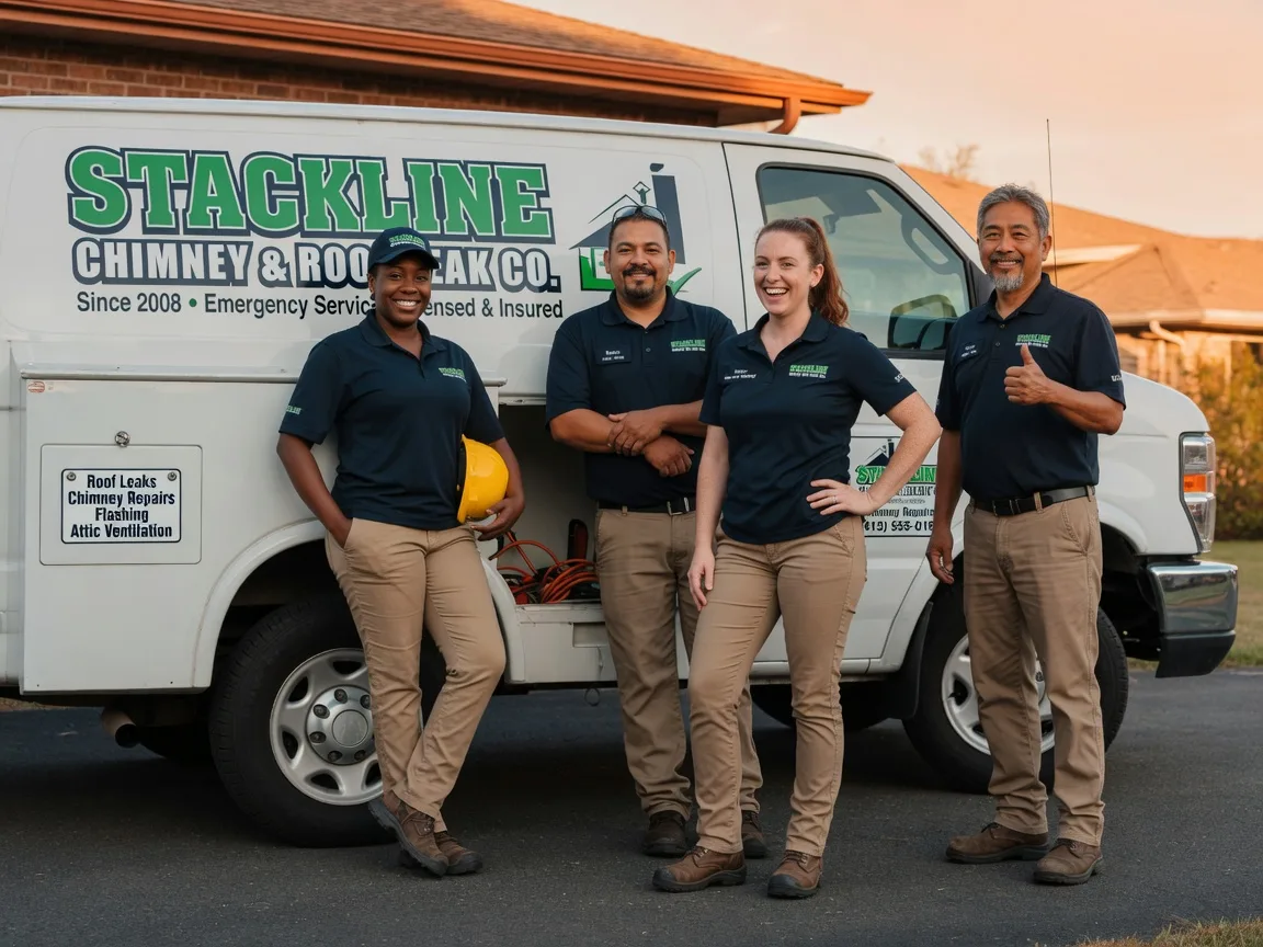 Chimney flashing repair company in Cisco, TX